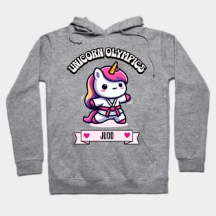 Judo Unicorn Olympics🥋🦄 - Ippon Cuteness! Hoodie